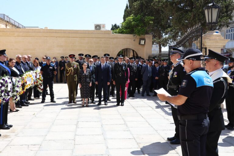 Speech by President of Malta Myriam Spiteri Debono at the Celebration of the 210th Anniversary of the establishment of the Malta Police Force